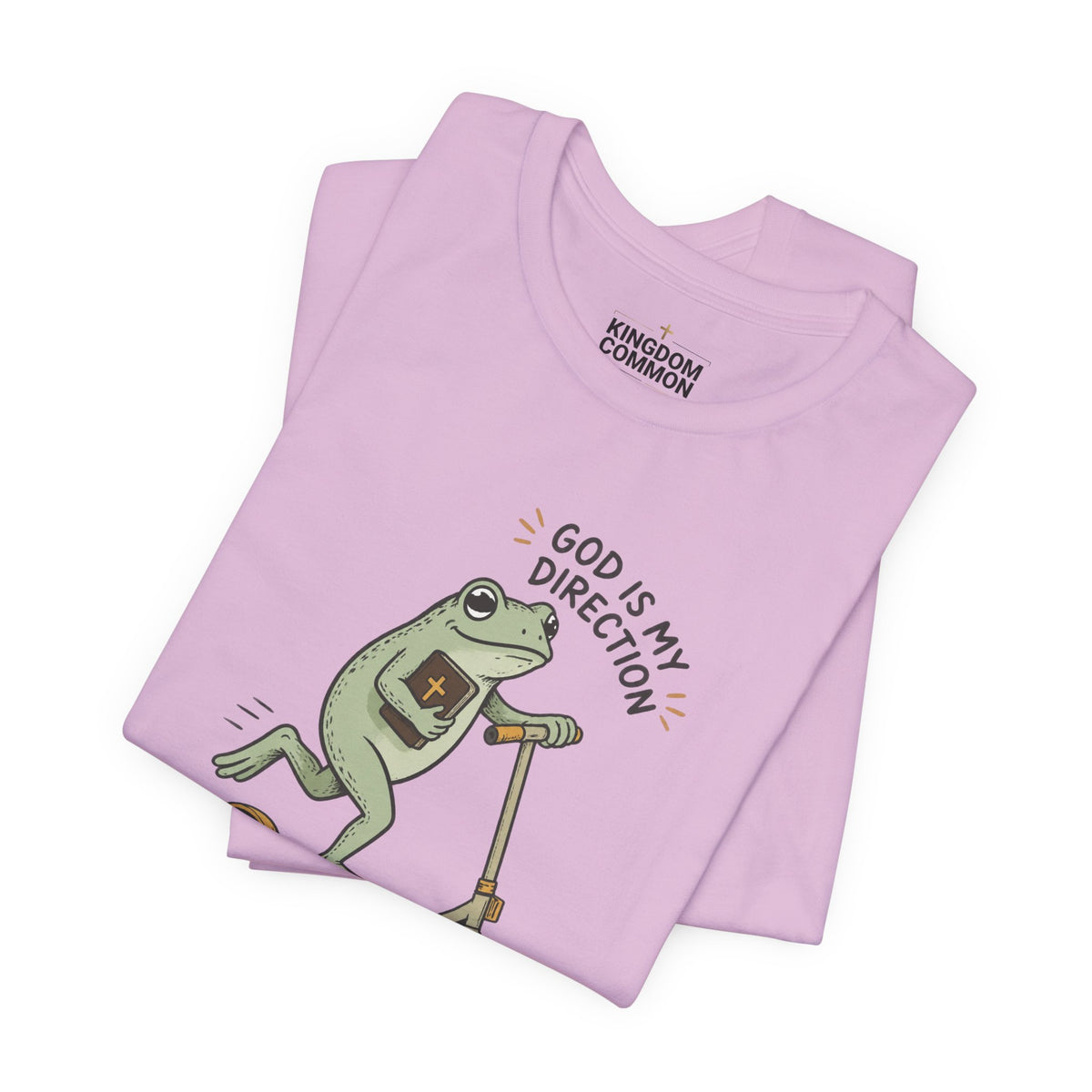 Bible Frog on Scooter T-Shirt