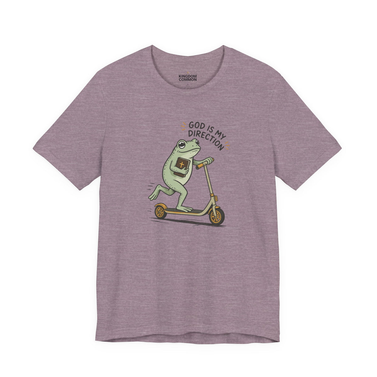 Bible Frog on Scooter T-Shirt