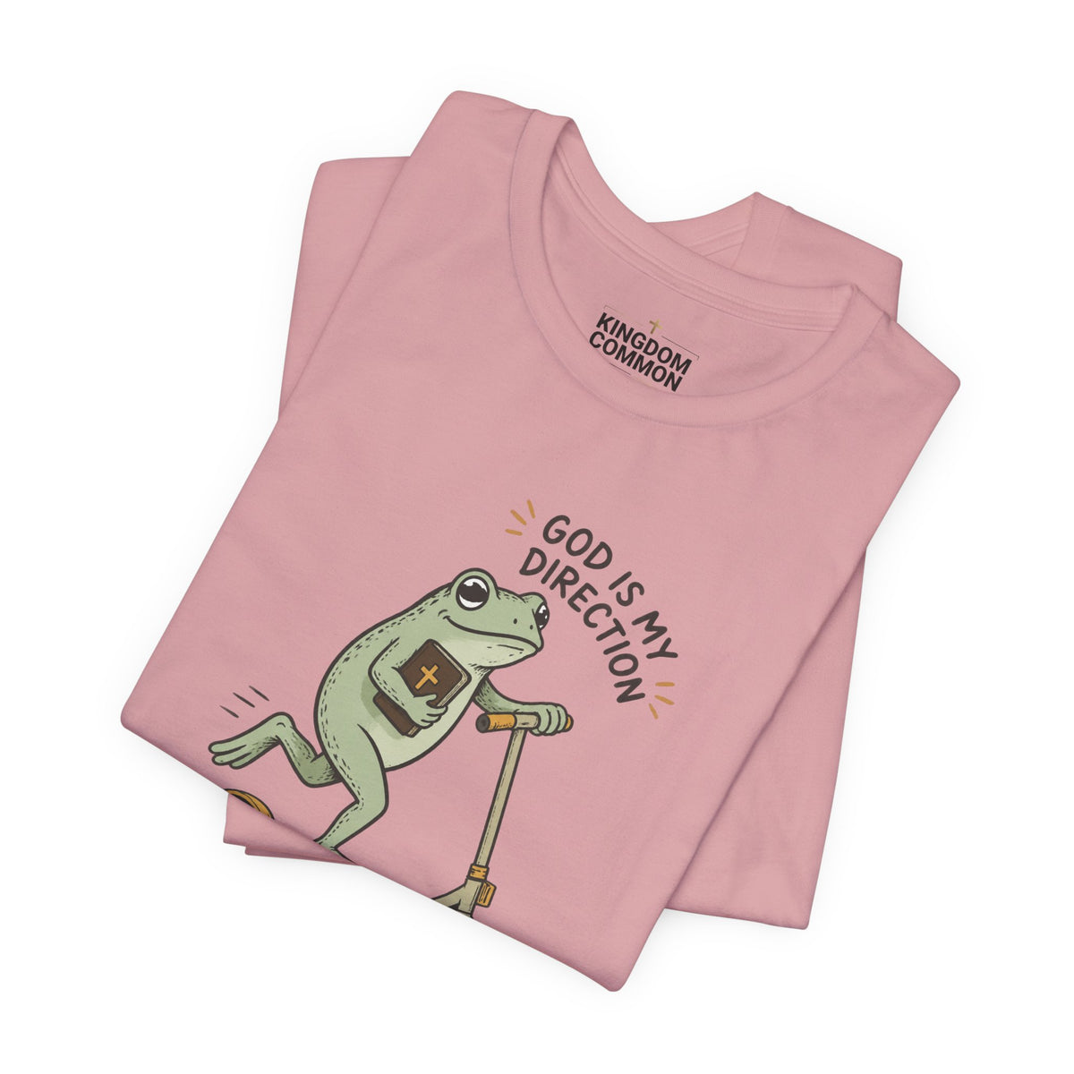 Bible Frog on Scooter T-Shirt