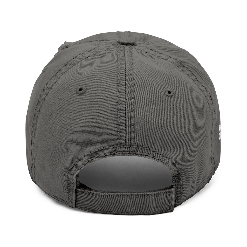 Fear Not Embroidered Distressed Dad Hat — Christian Cross Vintage Baseball Cap