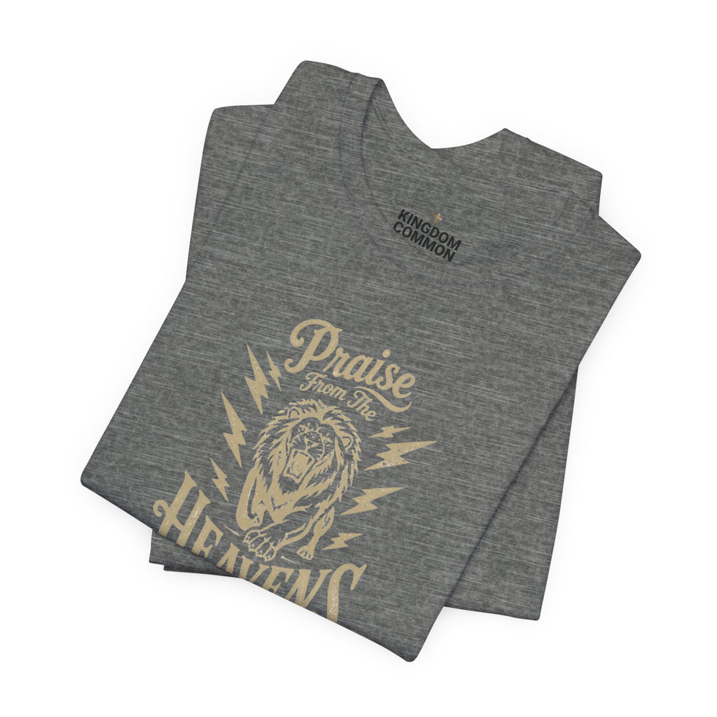 Praise From The Heavens Lion T-Shirt